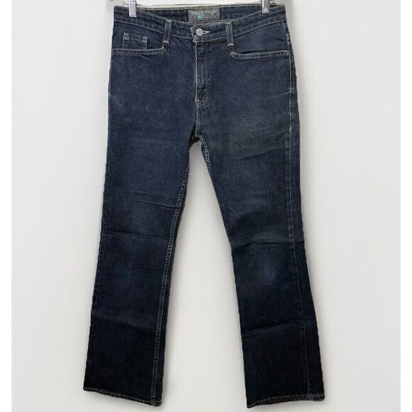 Levis Silvertab Jeans Women's Size 9M Straight Leg Mid Rise Dark Wash Denimp - Picture 1 of 8